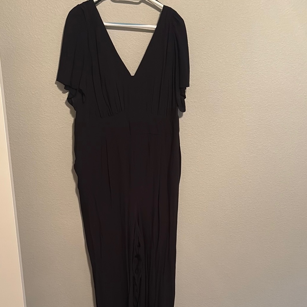 Women’s black jumpsuit